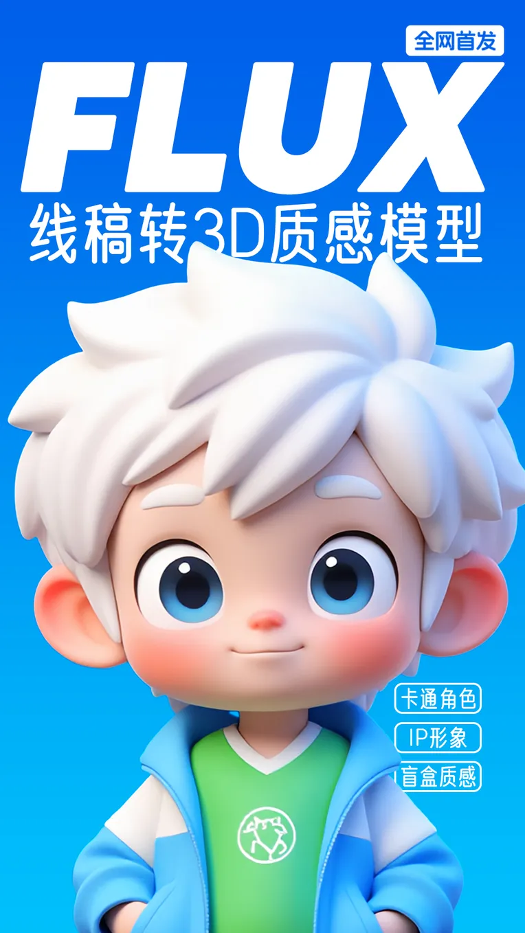 Cartoon style,Boy,Style Boost,LoRA,FLUX.1