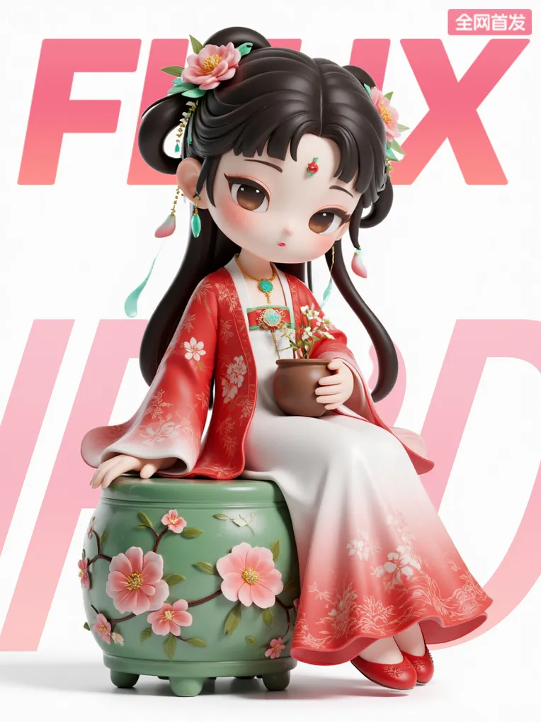 IP Character,Character,3D Art,LoRA,FLUX.1