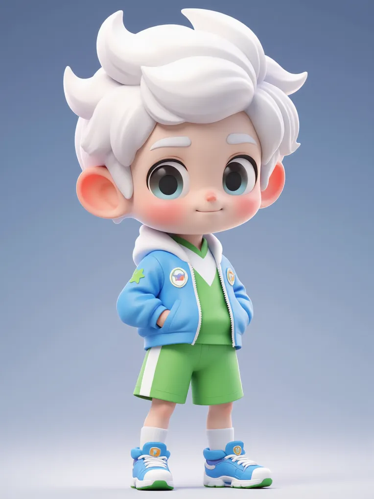 Cartoon style,Boy,Style Boost,LoRA,FLUX.1