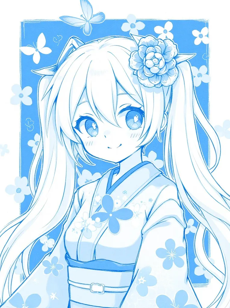 Cartoon style,Composition Control,Plant,LoRA,FLUX.1