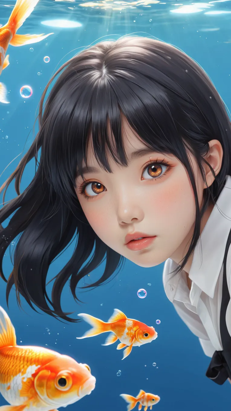 Anime,Girl,Composition Control,LoRA,SDXL