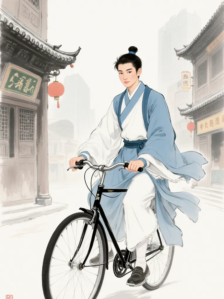 Chinese Style,Traditional Painting Media,Style Boost,LoRA,FLUX.1