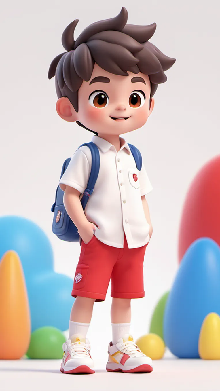 Cartoon style,Girl,Object Enhance,LoRA,SDXL