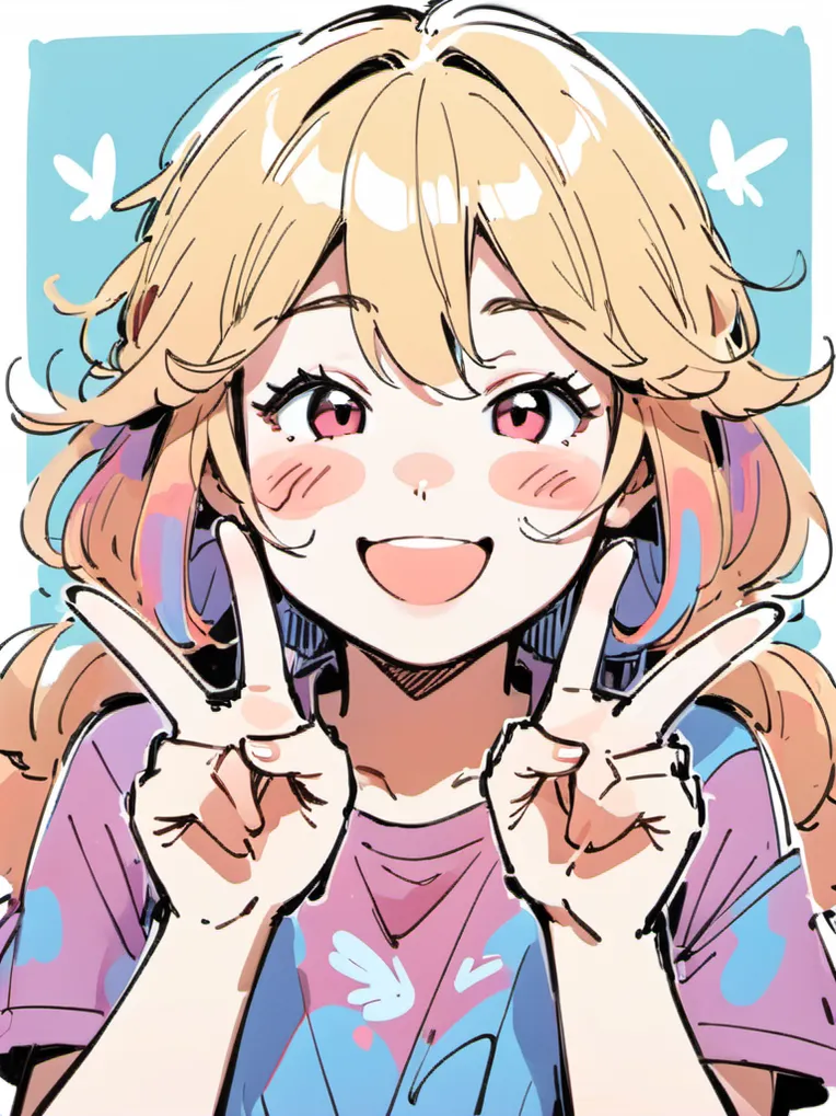 Anime Style,Hand-Drawn,Girl,LoRA,SDXL