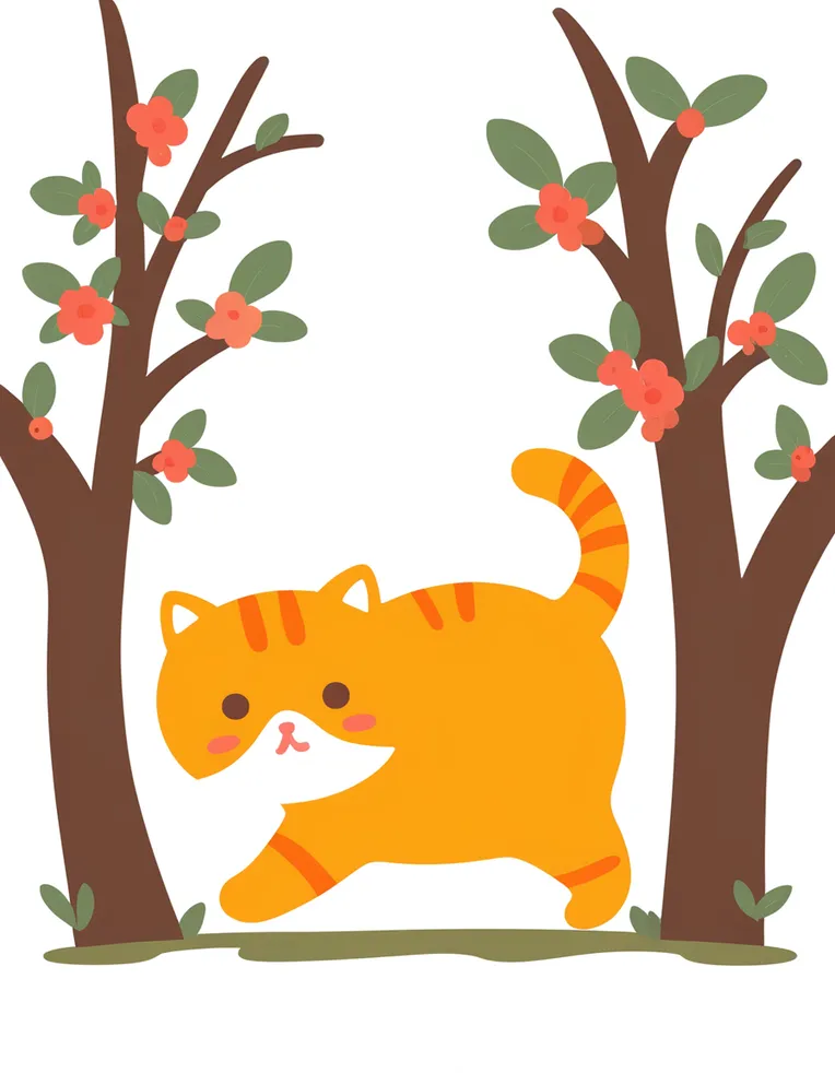 Chinese Style,Flat Illustration,Girl,LoRA,Kolors