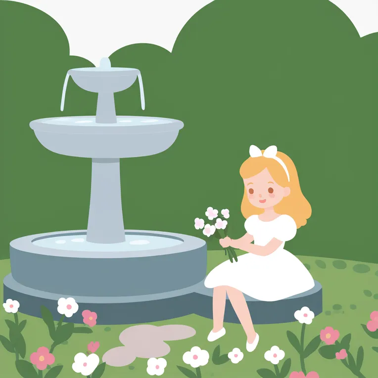 Chinese Style,Flat Illustration,Girl,LoRA,Kolors