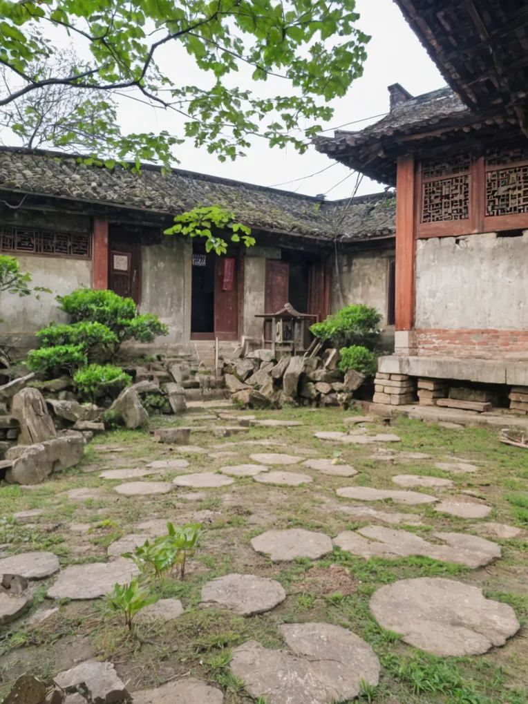 Realistic,Chinese Style,Architectural Design,LoRA,SDXL