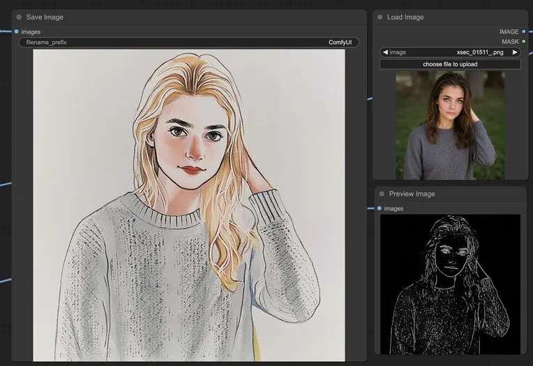 Anime,Anime Character,Girl,Workflow,