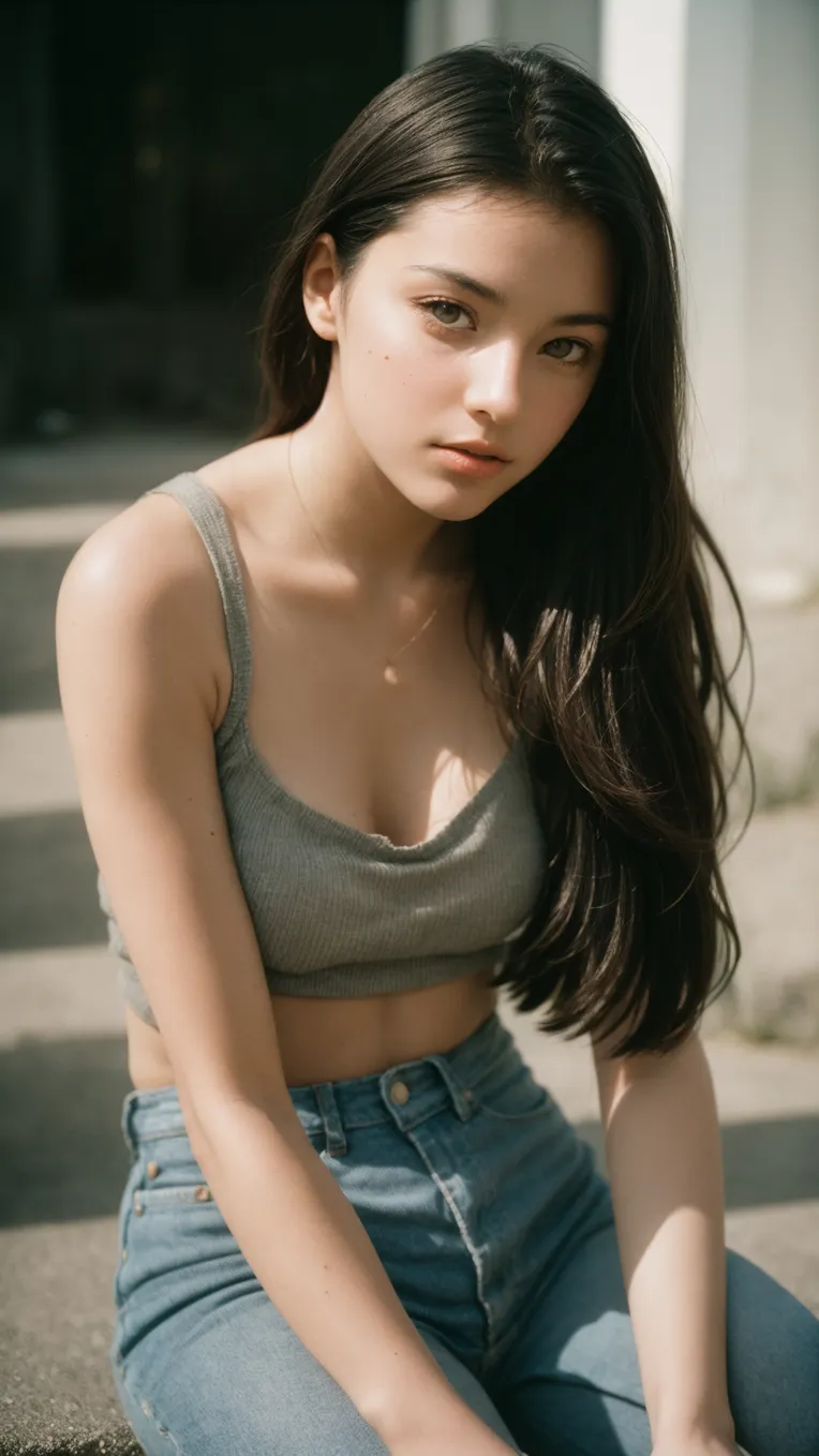 Realistic,Street Photography,Girl,Checkpoint,SD 1.5