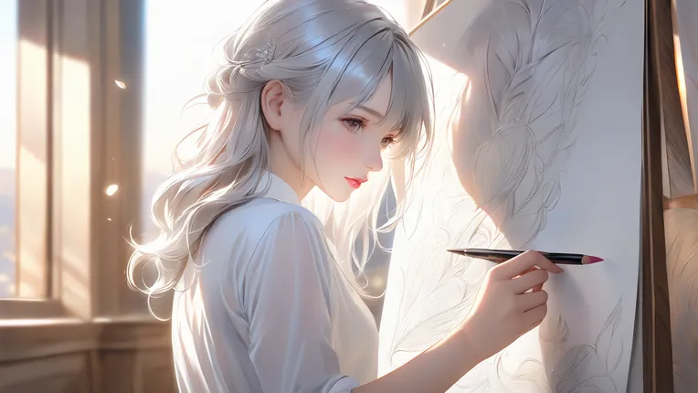 CGI style,Anime Character,Girl,LoRA,SDXL