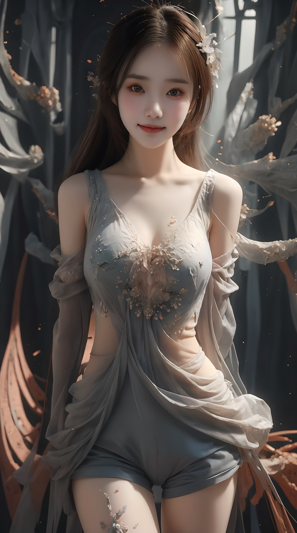 Realistic large-scale model Freckled Girl Edition