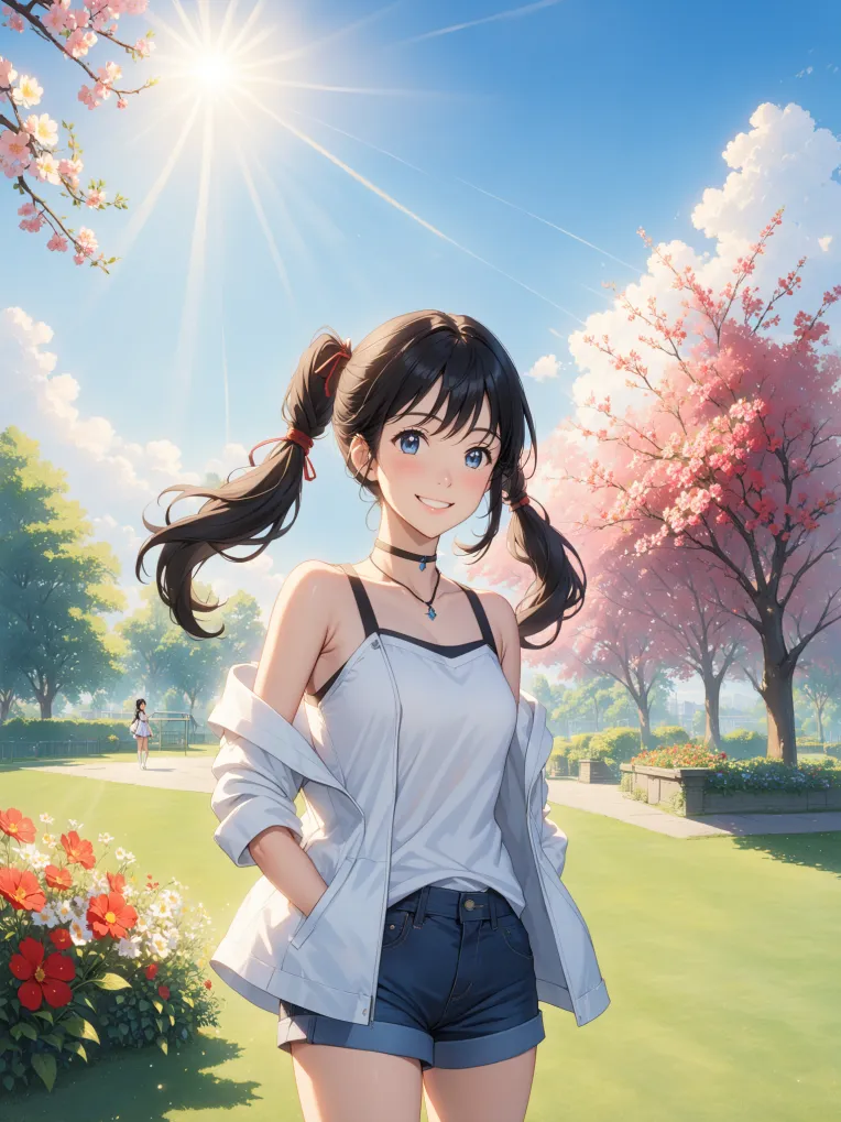 日漫风格新海诚风格天気の子-LoRA-小晨毅哥-LiblibAI
