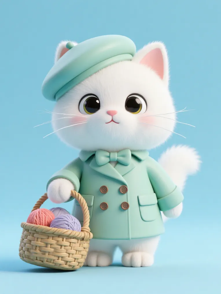 IP Character,Character,3D Art,LoRA,FLUX.1