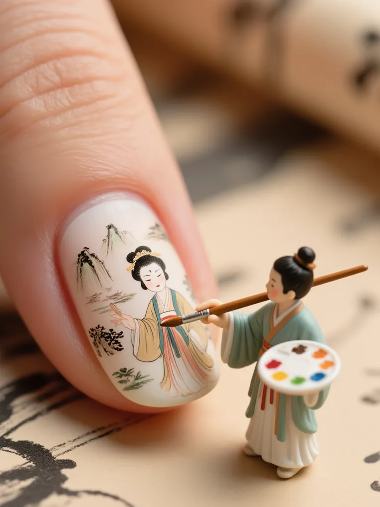 Realistic,Traditional Painting Media,Girl,LoRA,FLUX.1