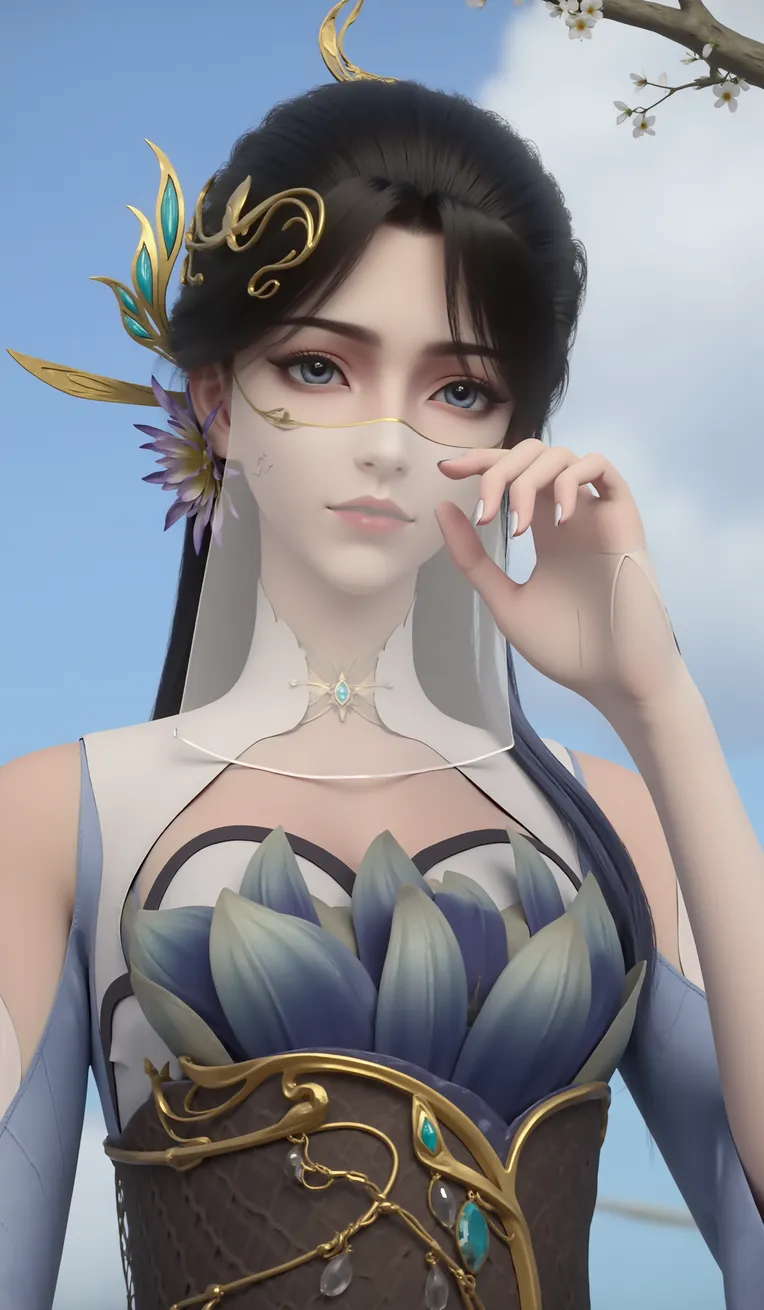 CGI style,Girl,Game Icon & Prop Design,LoRA,FLUX.1