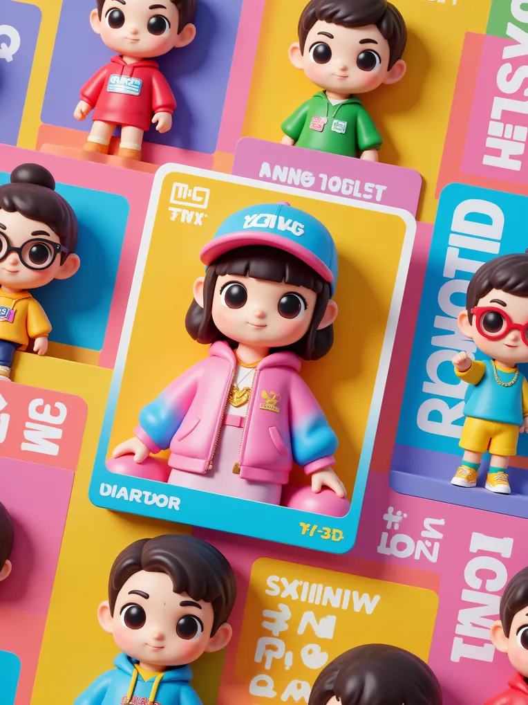 Cartoon style,Girl,IP Character,LoRA,FLUX.1