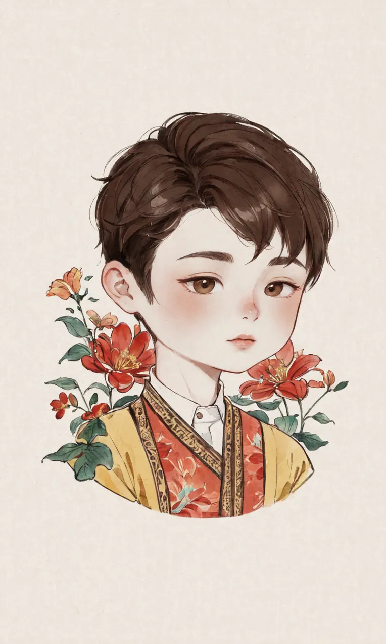 Chinese Style,Traditional Painting Media,Girl,LoRA,SD 1.5