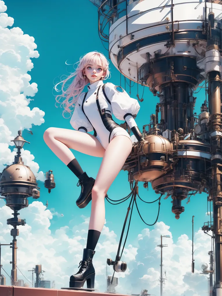 CGI style,Anime Style,Girl,LoRA,SD 1.5