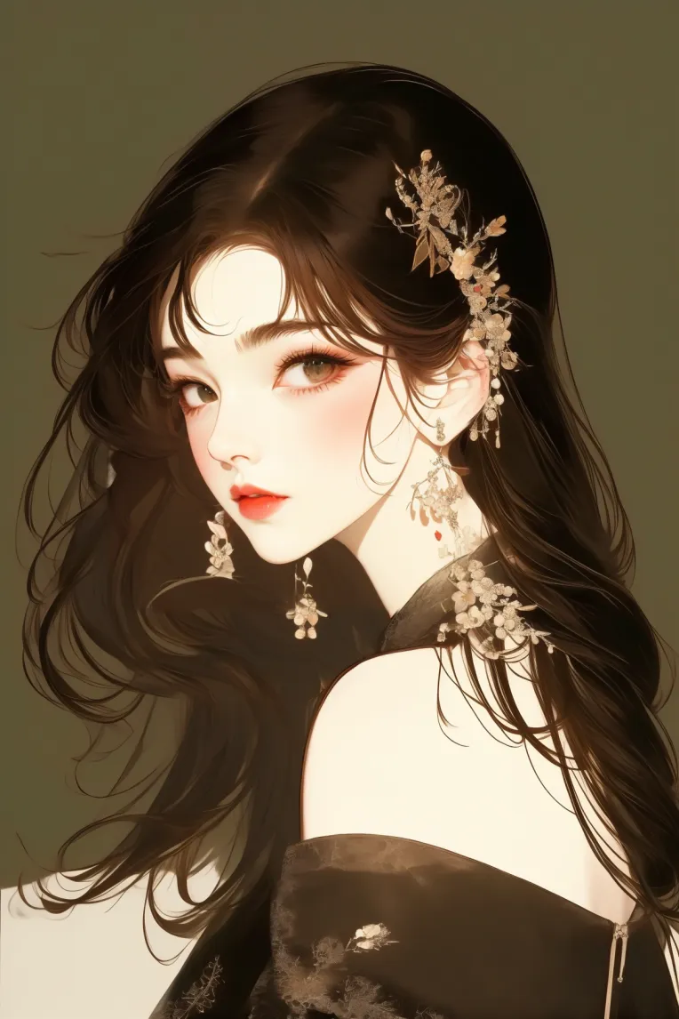 Anime Style,Hand-Drawn,Girl,LoRA,SD 1.5