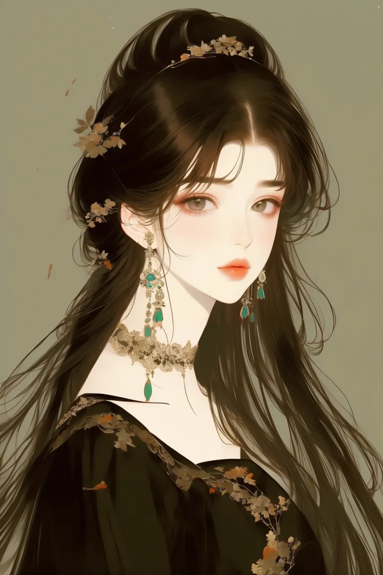 Anime Style,Hand-Drawn,Girl,LoRA,SD 1.5