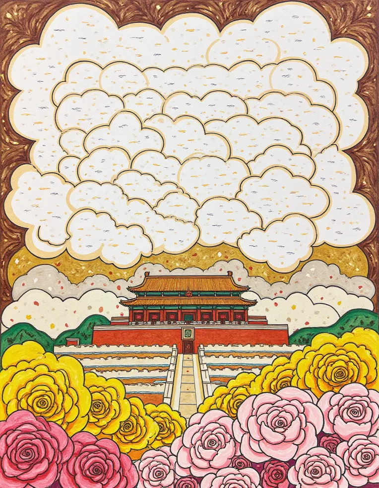 Classic Painting,Kids' Illustration,Building,LoRA,FLUX.1