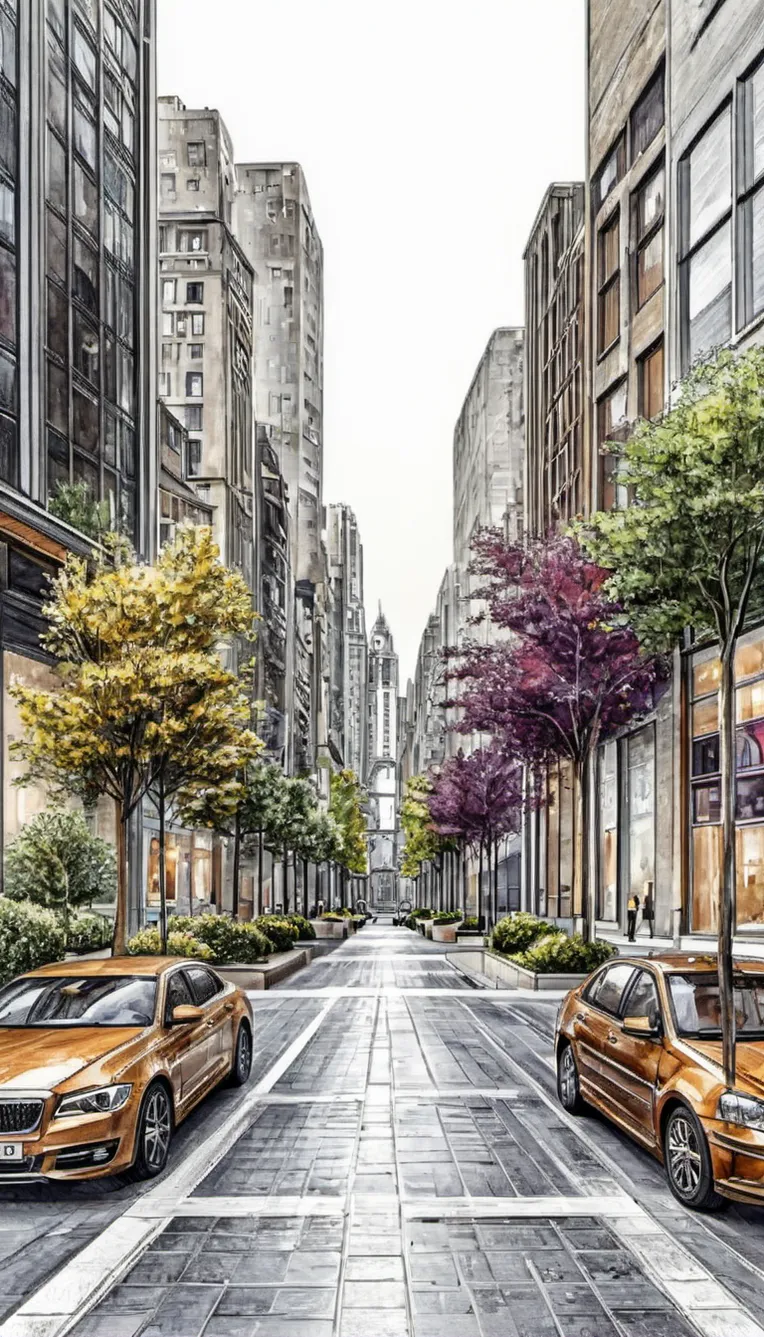 Classic Painting,Traditional Painting Media,Building,LoRA,SDXL