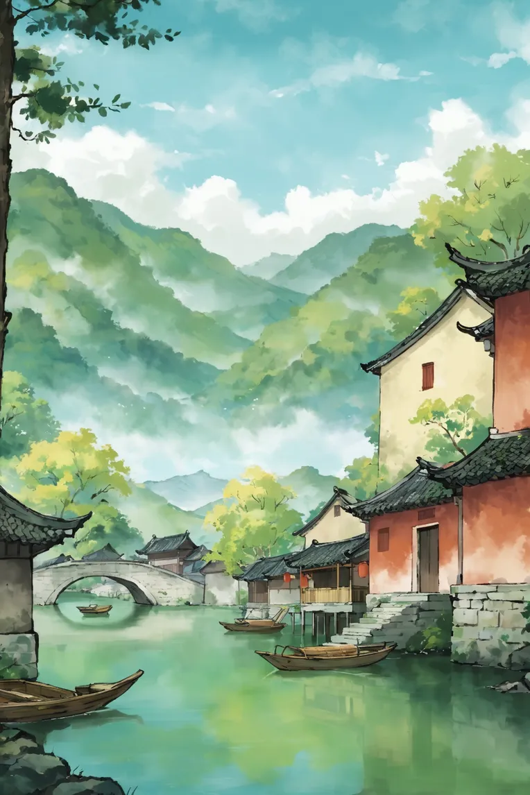 Classic Painting,Traditional Painting Media,Style Boost,LoRA,SDXL