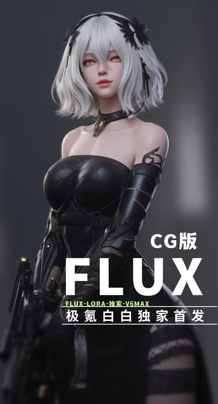CGI style,Anime Character,Girl,LoRA,FLUX.1