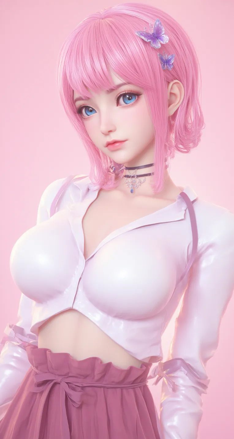 CGI style,Anime Character,Girl,LoRA,FLUX.1