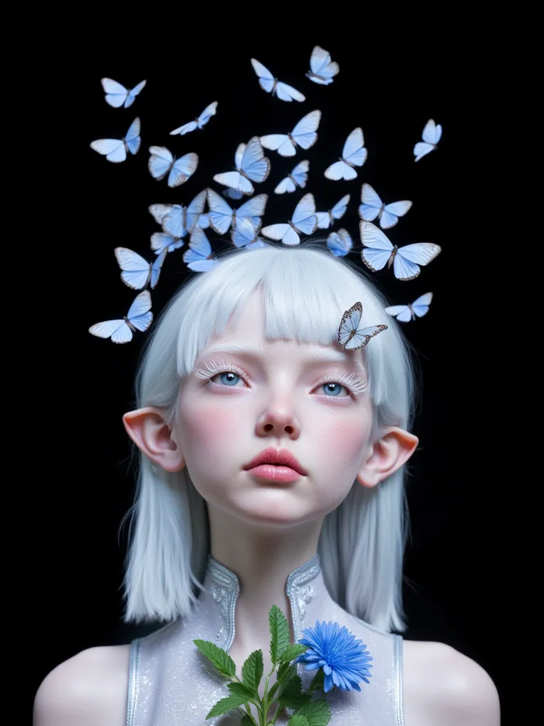 CGI style,Girl,Style Boost,LoRA,FLUX.1