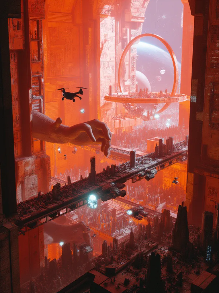 CGI style,Space & Scene,Style Boost,LoRA,FLUX.1