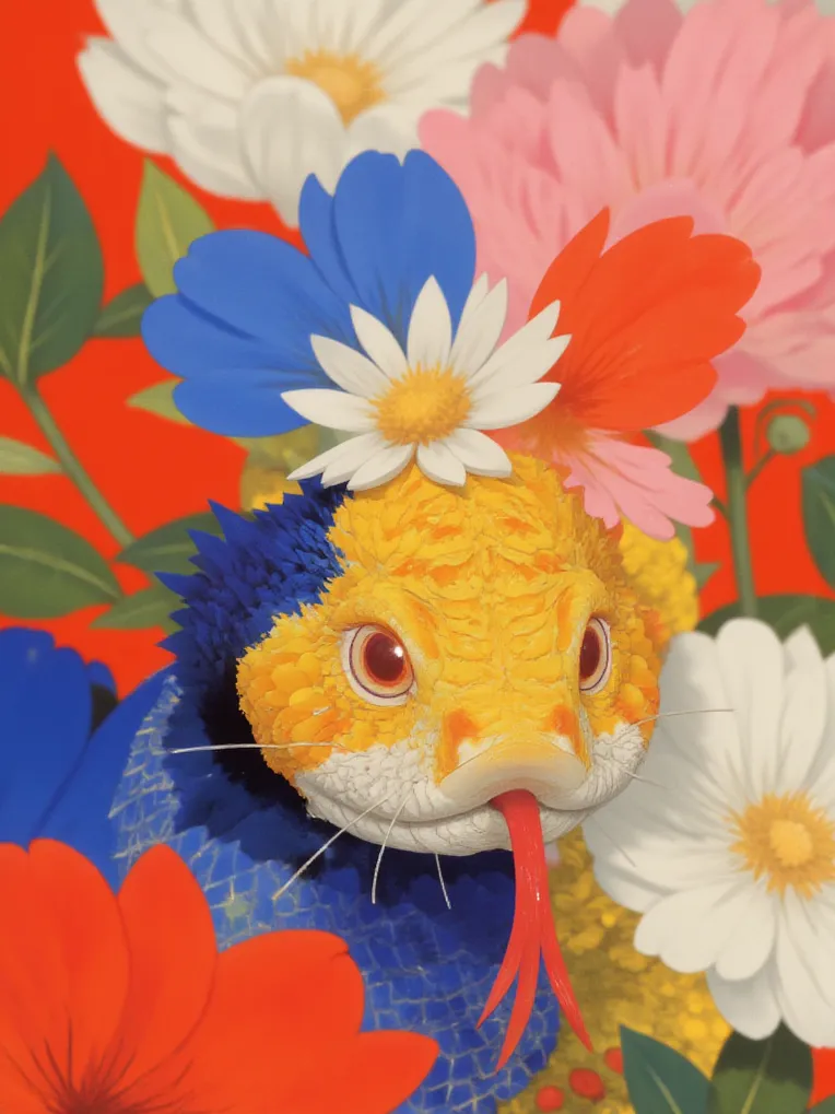 Traditional Painting Media,Animal,LoRA,FLUX.1