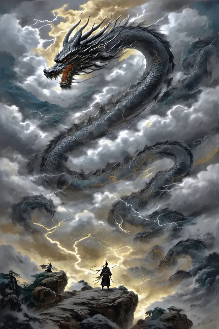 Chinese Style,Traditional Painting Media,Style Boost,LoRA,SDXL