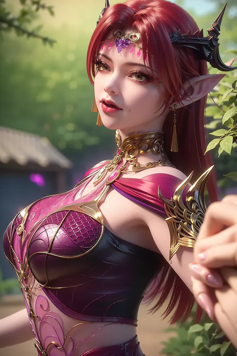 CGI style,Anime Character,Girl,LoRA,SD 1.5