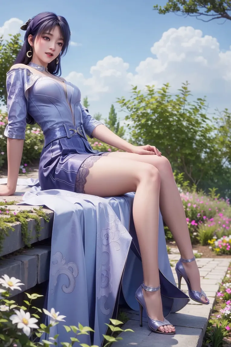 CGI style,Anime Character,Girl,LoRA,SD 1.5