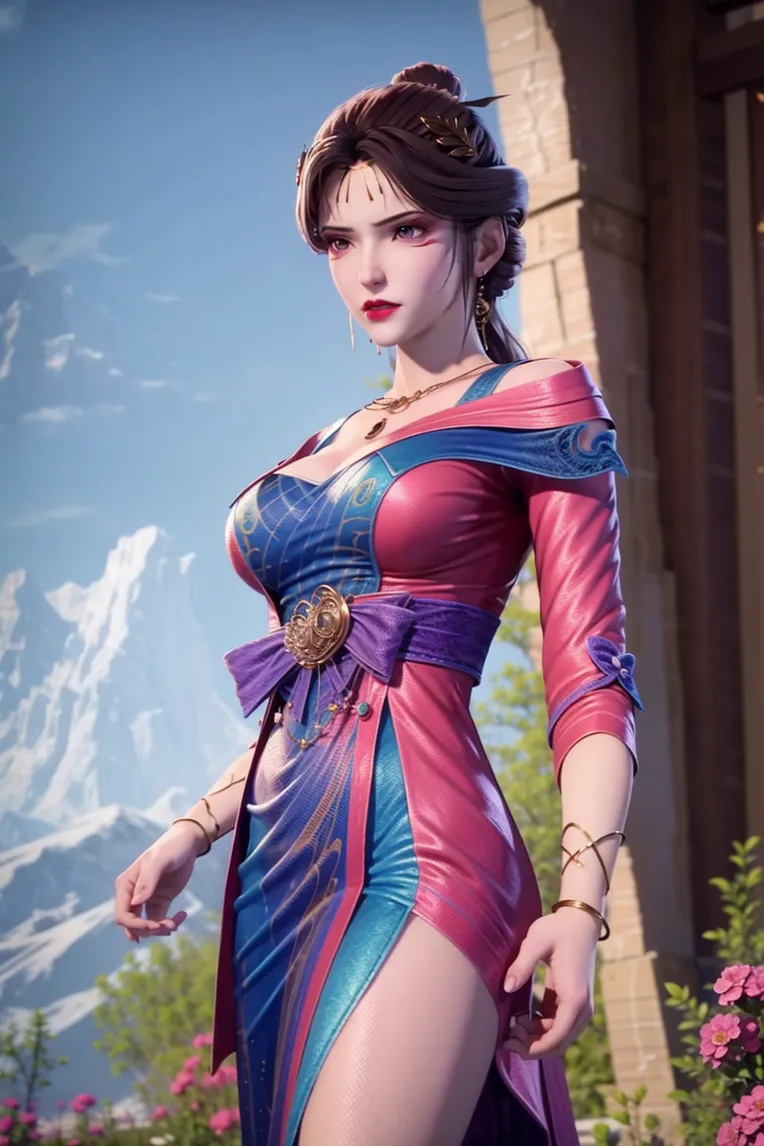 CGI style,Anime Character,Girl,LoRA,SD 1.5