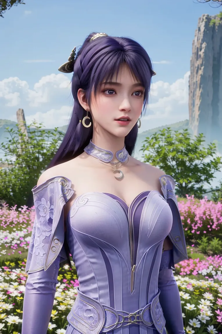 CGI style,Anime Character,Girl,LoRA,SD 1.5