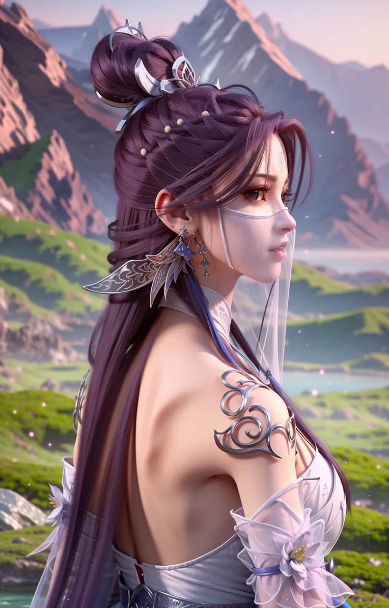 CGI style,Anime Character,Girl,LoRA,SD 1.5