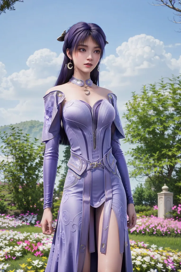 CGI style,Anime Character,Girl,LoRA,SD 1.5