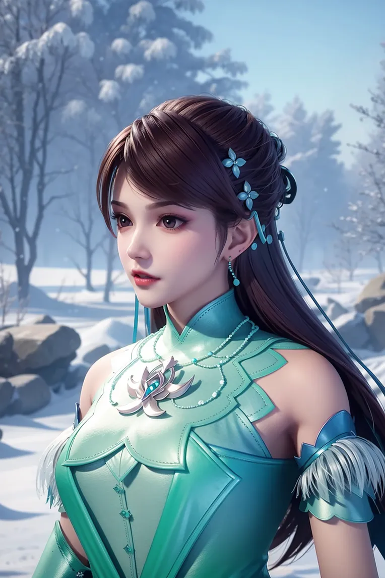 CGI style,Anime Character,Girl,LoRA,SD 1.5