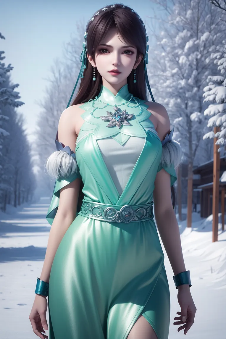 CGI style,Anime Character,Girl,LoRA,SD 1.5