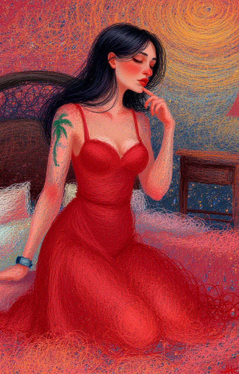 Traditional Painting Media,Girl,Style Boost,LoRA,FLUX.1