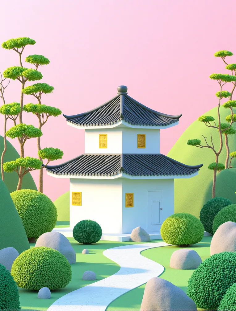 Traditional Painting Media,Style Boost,Landscape,LoRA,FLUX.1