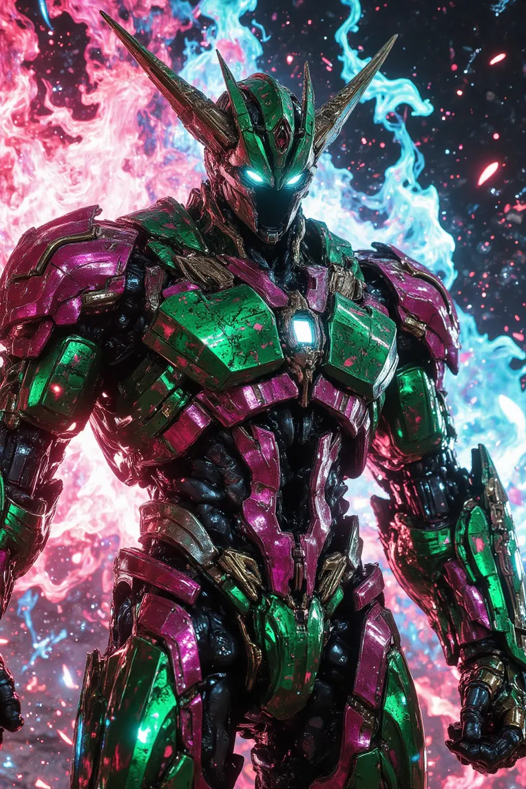 CGI style,Style Boost,Mecha,LoRA,FLUX.1