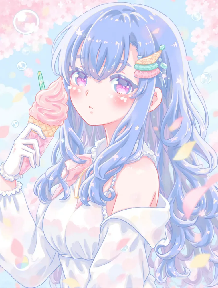 Illustration,Girl,Style Boost,LoRA,FLUX.1