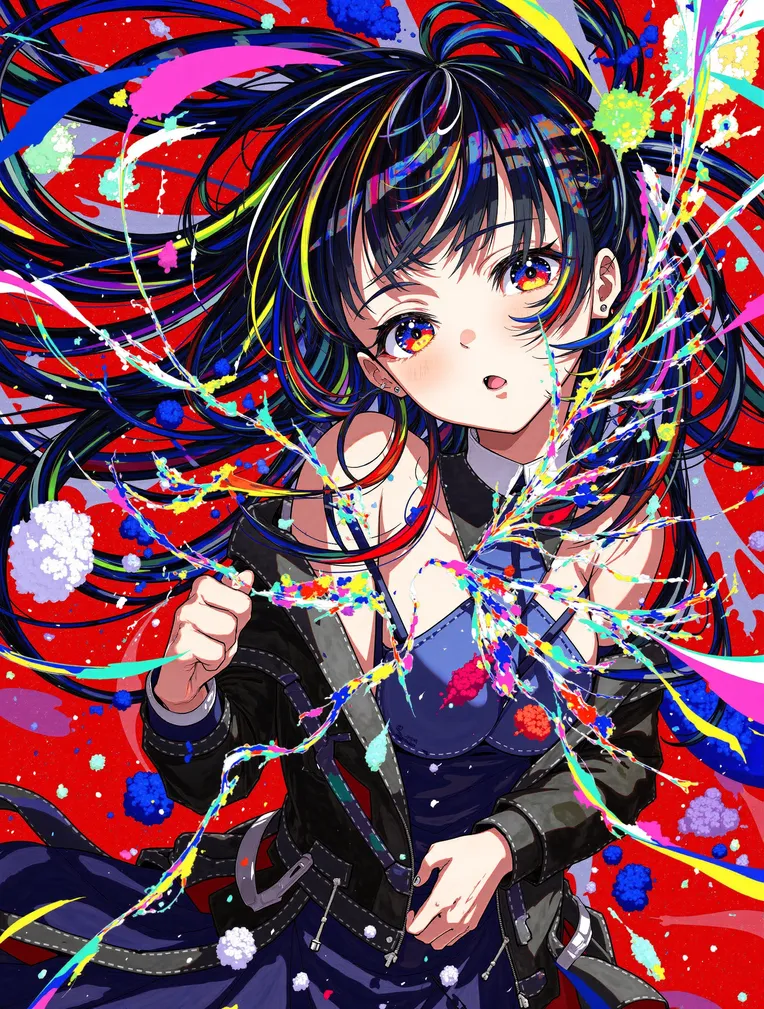 Anime Style,Girl,Style Boost,LoRA,FLUX.1