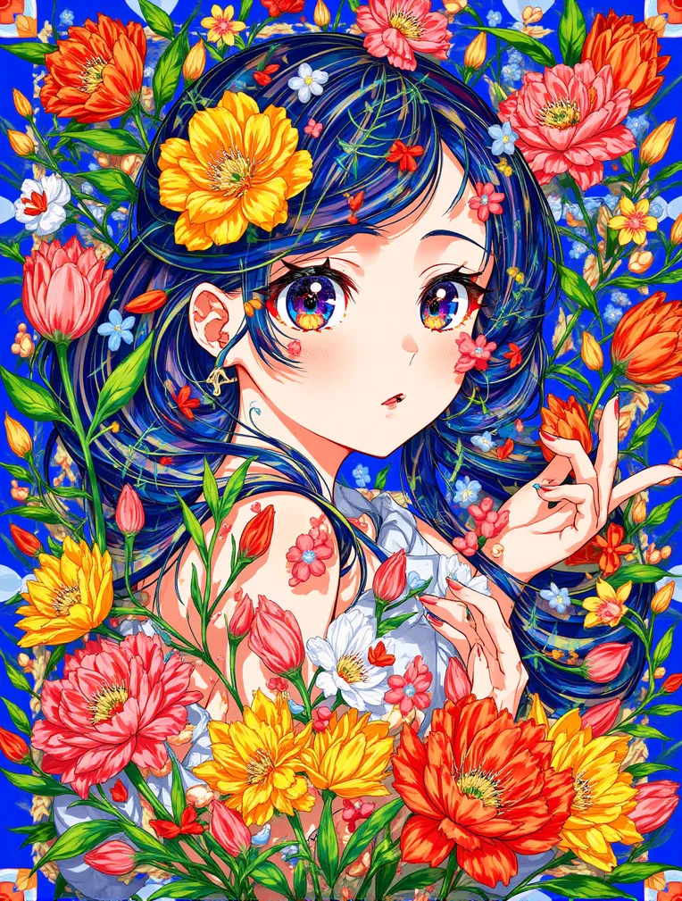 Anime Style,Girl,Style Boost,LoRA,FLUX.1