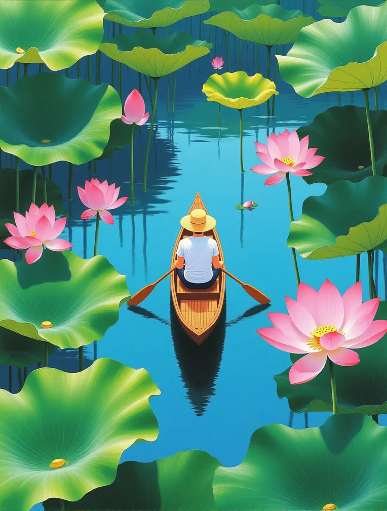 Traditional Painting Media,Style Boost,Landscape,LoRA,FLUX.1