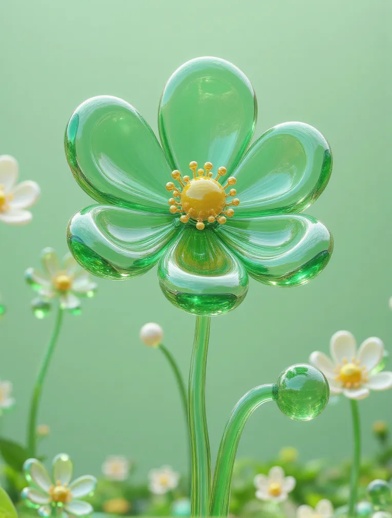 Cartoon style,Composition Control,Plant,LoRA,FLUX.1