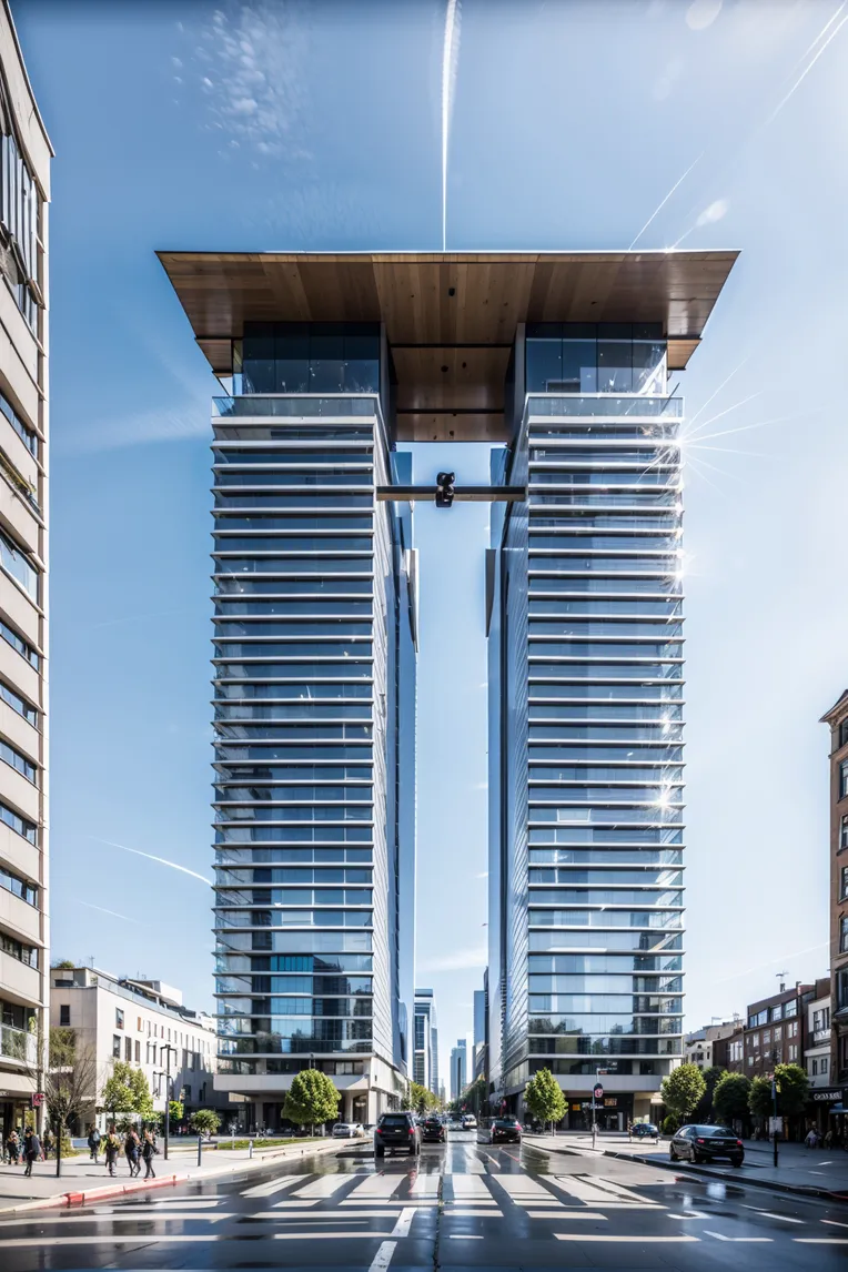 Architectural Design,Building,Composition Control,LoRA,SD 1.5